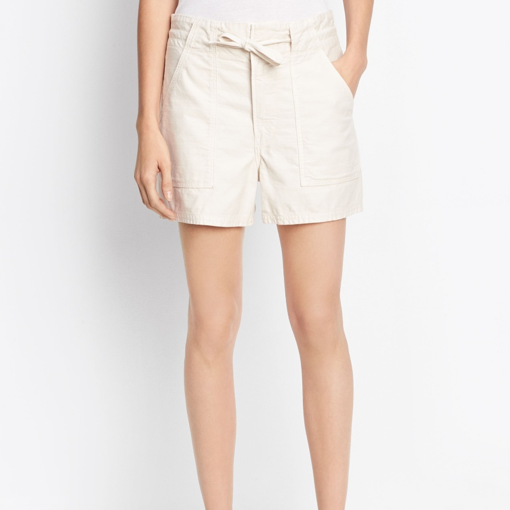 NWT $285 Vince Drawstring Waist Short size L